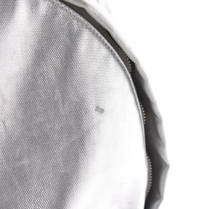 Saint Laurent Nylon Metallic Hunting Backpack Silver 11 of 17