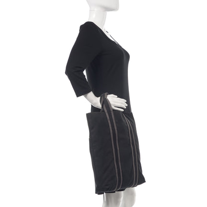 Hermes Canvas Fourre Tout Black 2 of 11