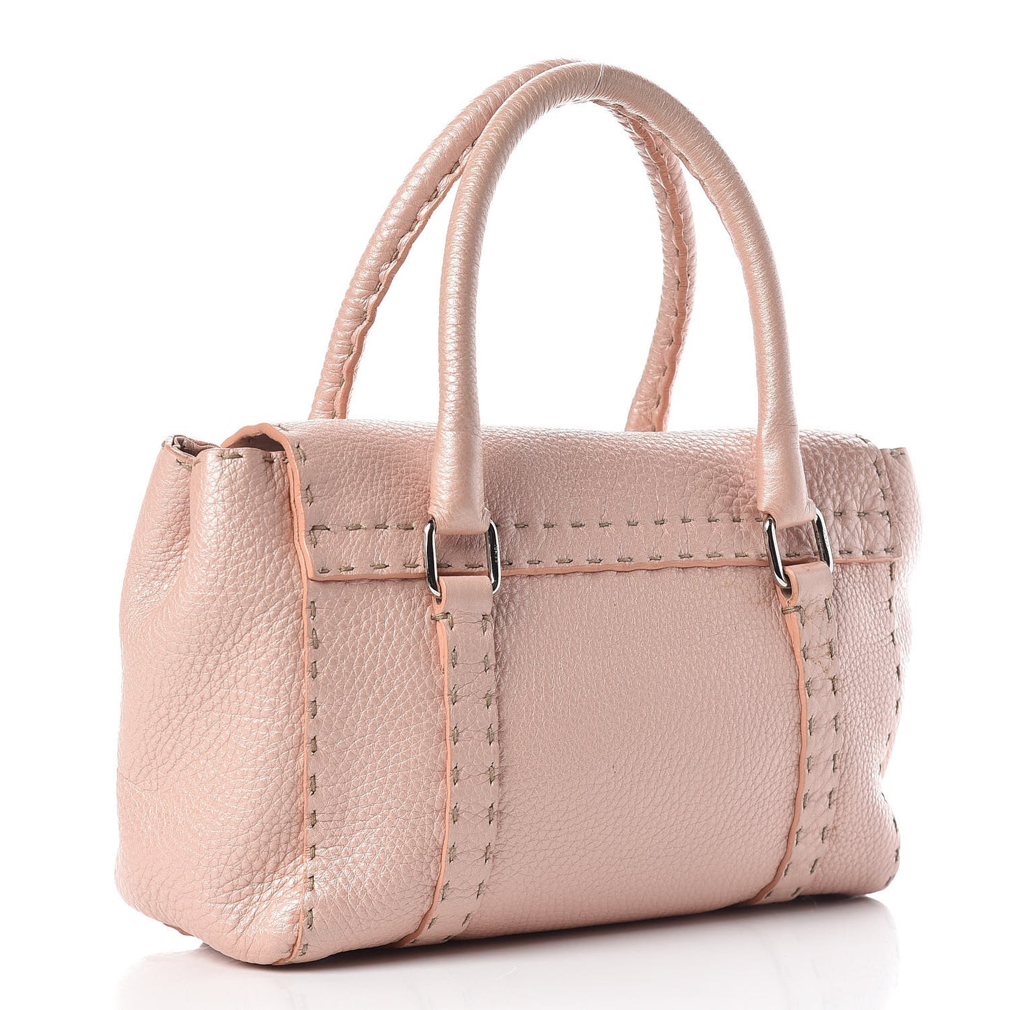 Cuoio Romano Selleria Mini Linda Satchel Cipria