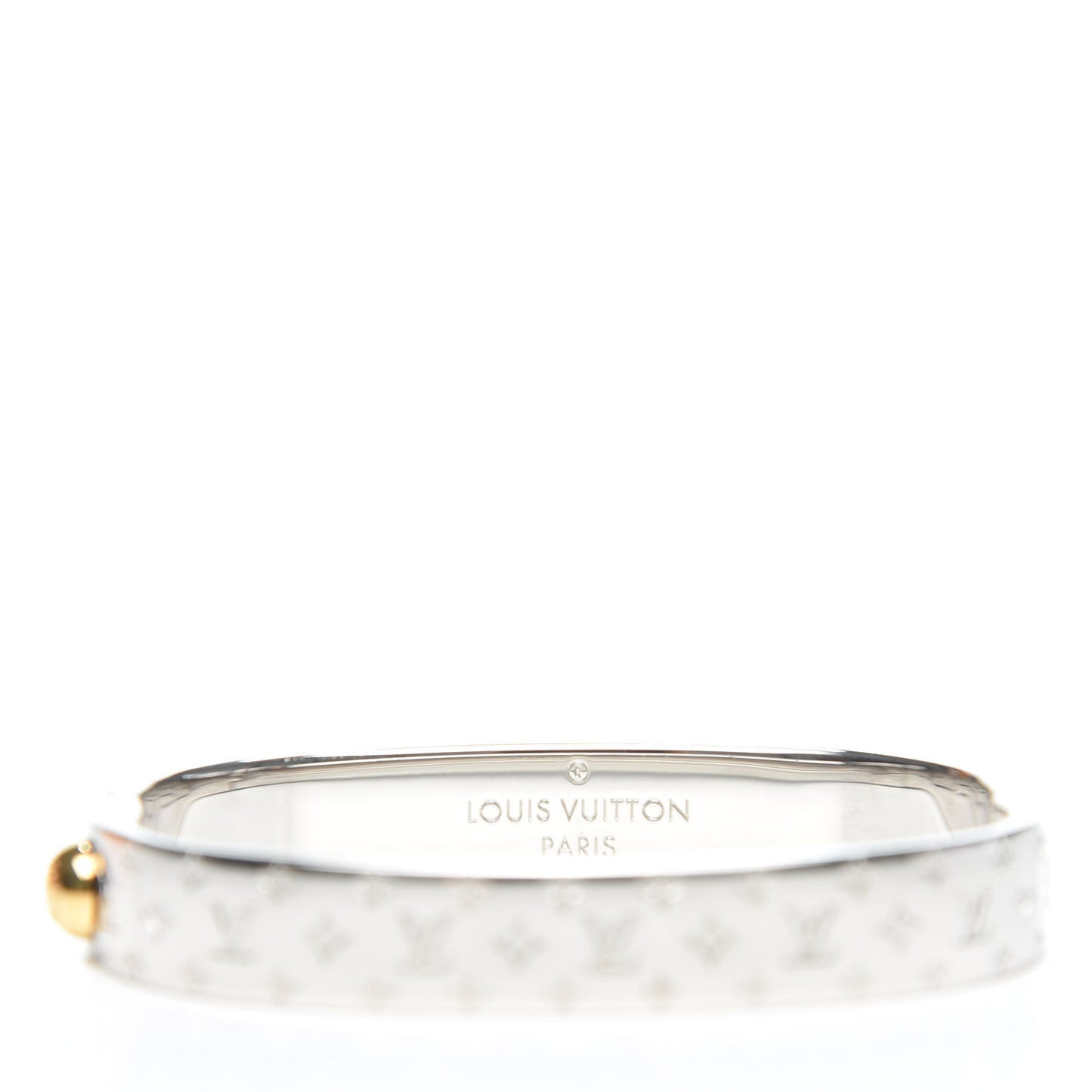Palladium Monogram Nanogram Cuff S