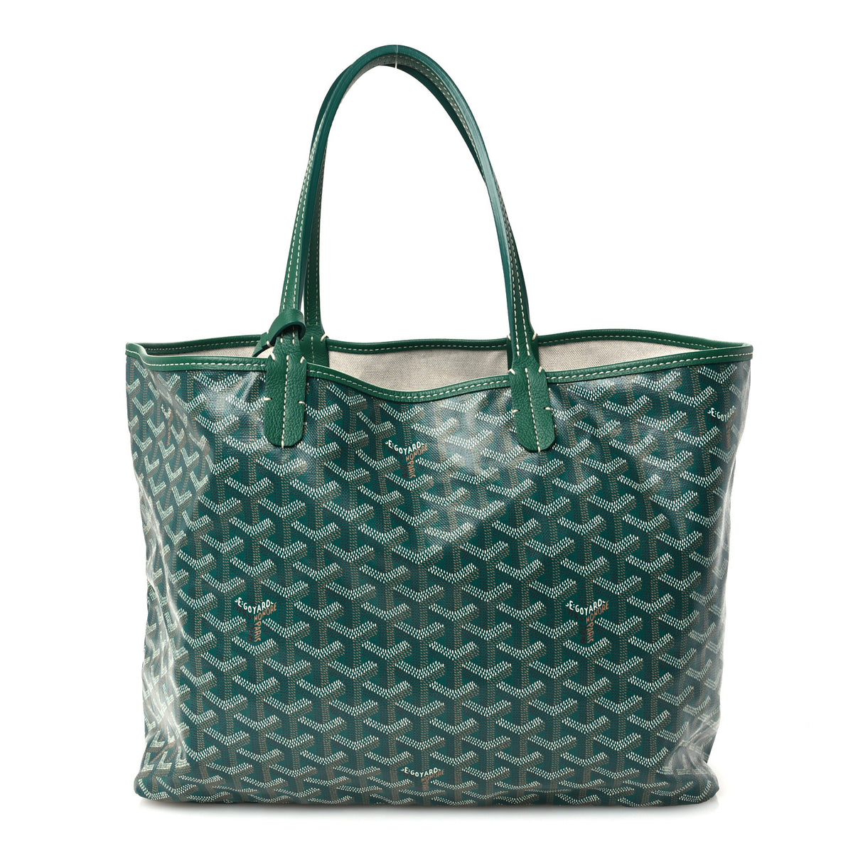 Goyard Goyardine Saint Louis PM Green 1 of 9