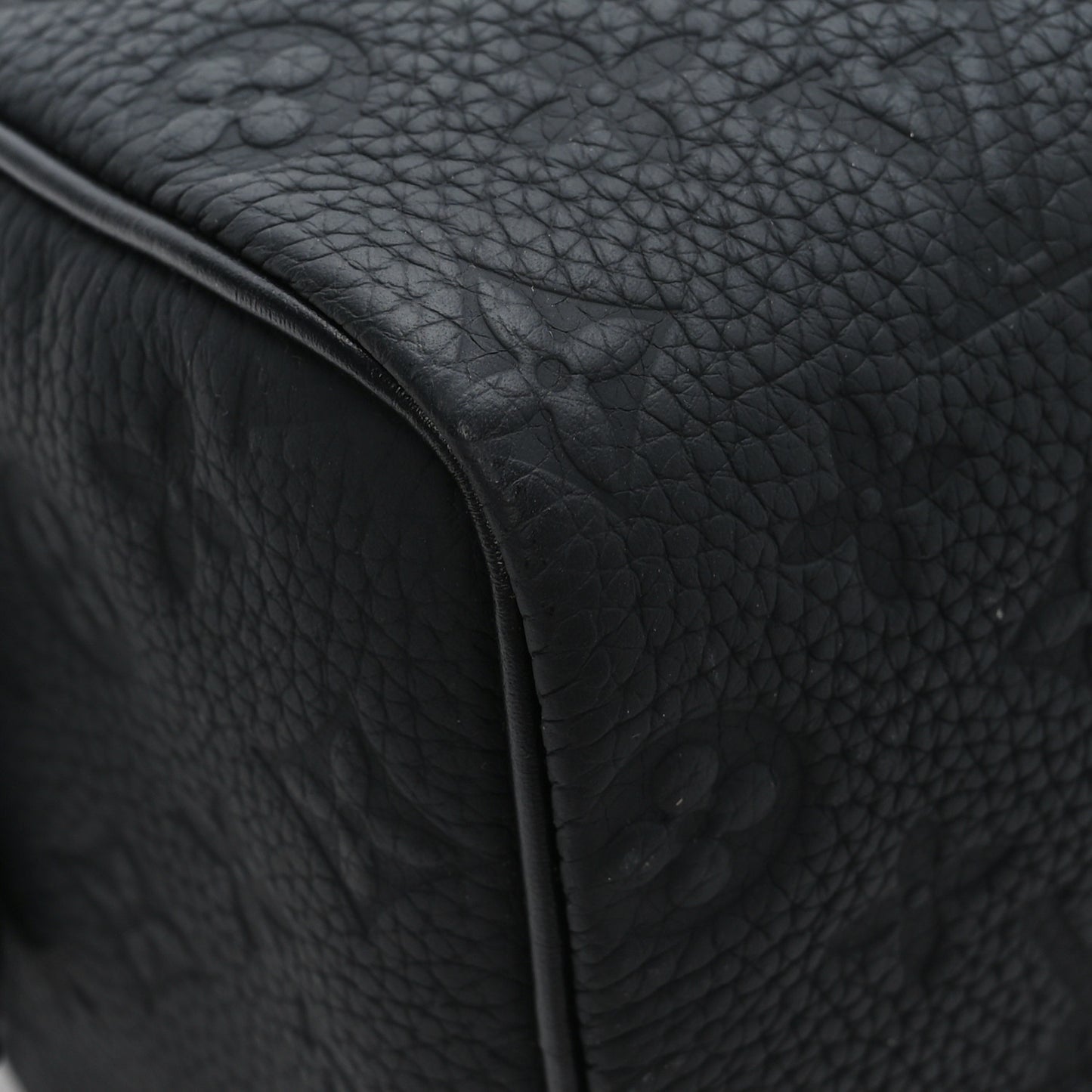 Taurillon Monogram Dopp Kit Toilet Pouch Black