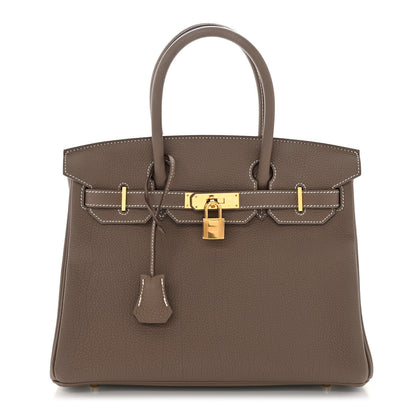 Hermes Togo Birkin 30 Etoupe 1 of 13