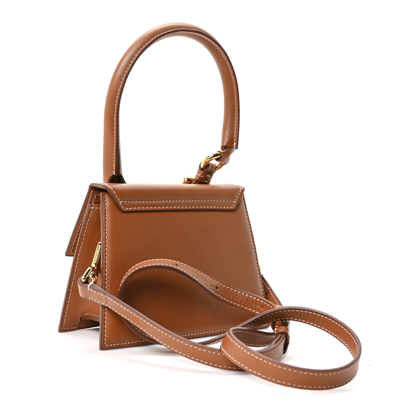 Smooth Calfskin Le Chiquito Boucle Moyen Brown