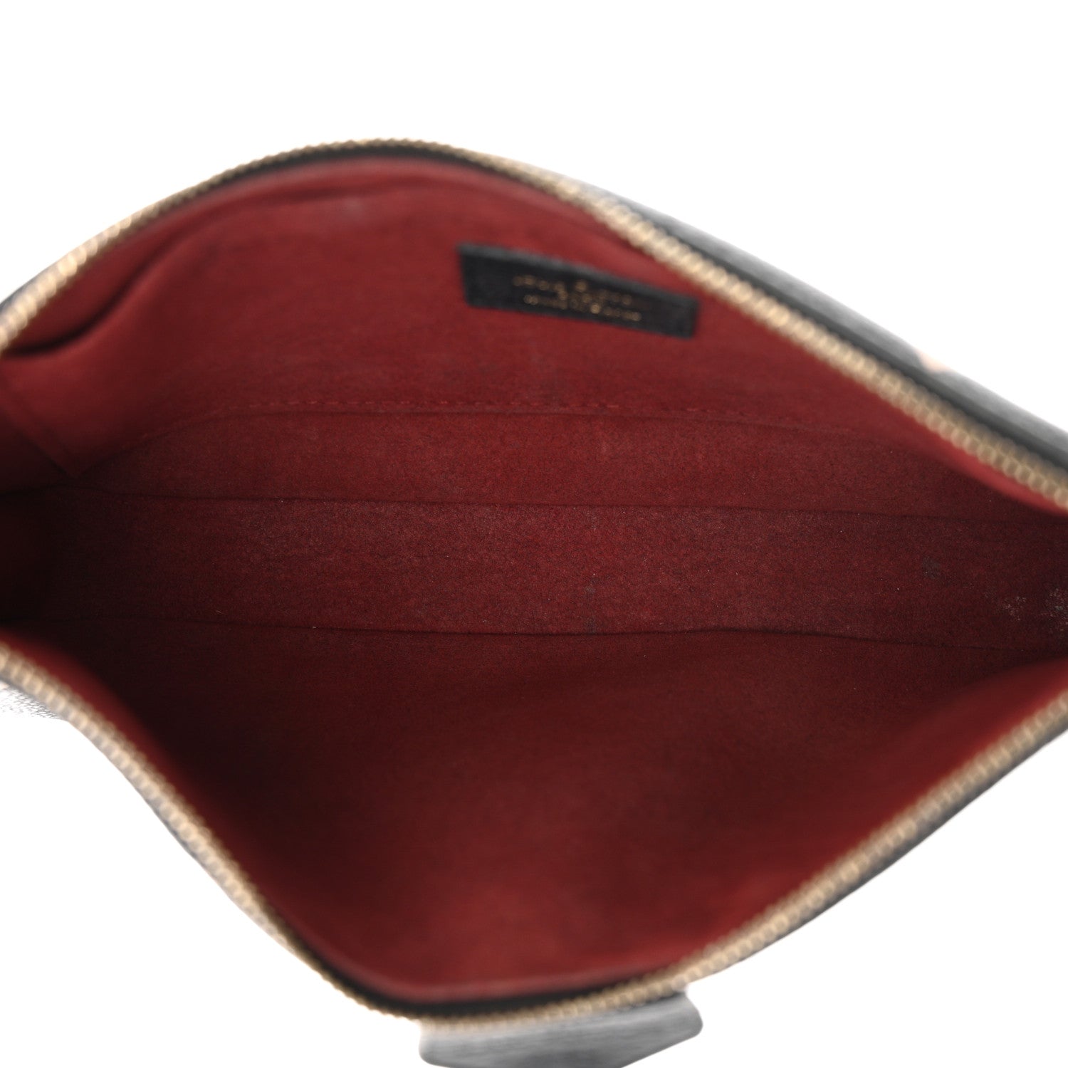 Louis Vuitton Empreinte Monogram Giant Multi Pochette Accessories Black Beige 5 of 14