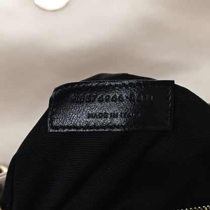 Saint Laurent Calfskin Y Quilted Monogram Medium Loulou Chain Satchel Dark Latte 7 of 11