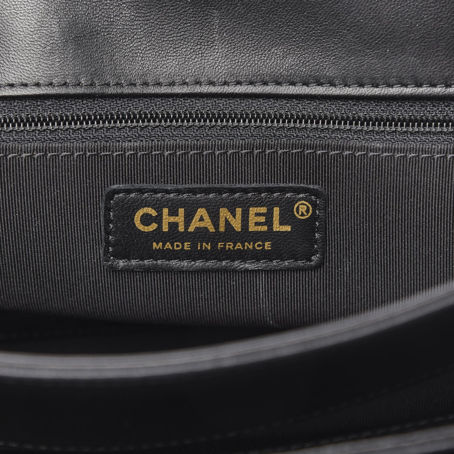 Chanel Patent Goatskin Quilted 3 Pocket Accordion Flap Black 6 of 14