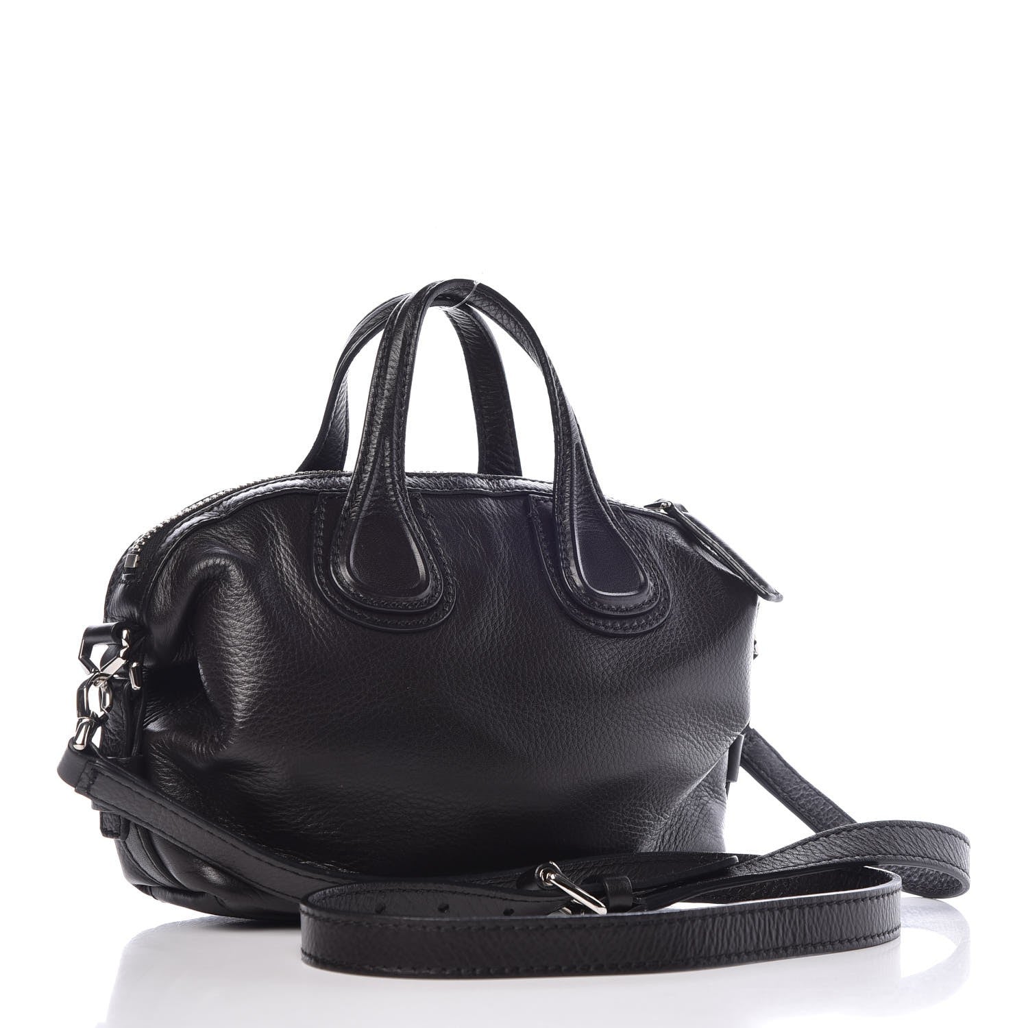 Givenchy Waxed Calfskin Micro Nightingale Black 2 of 9