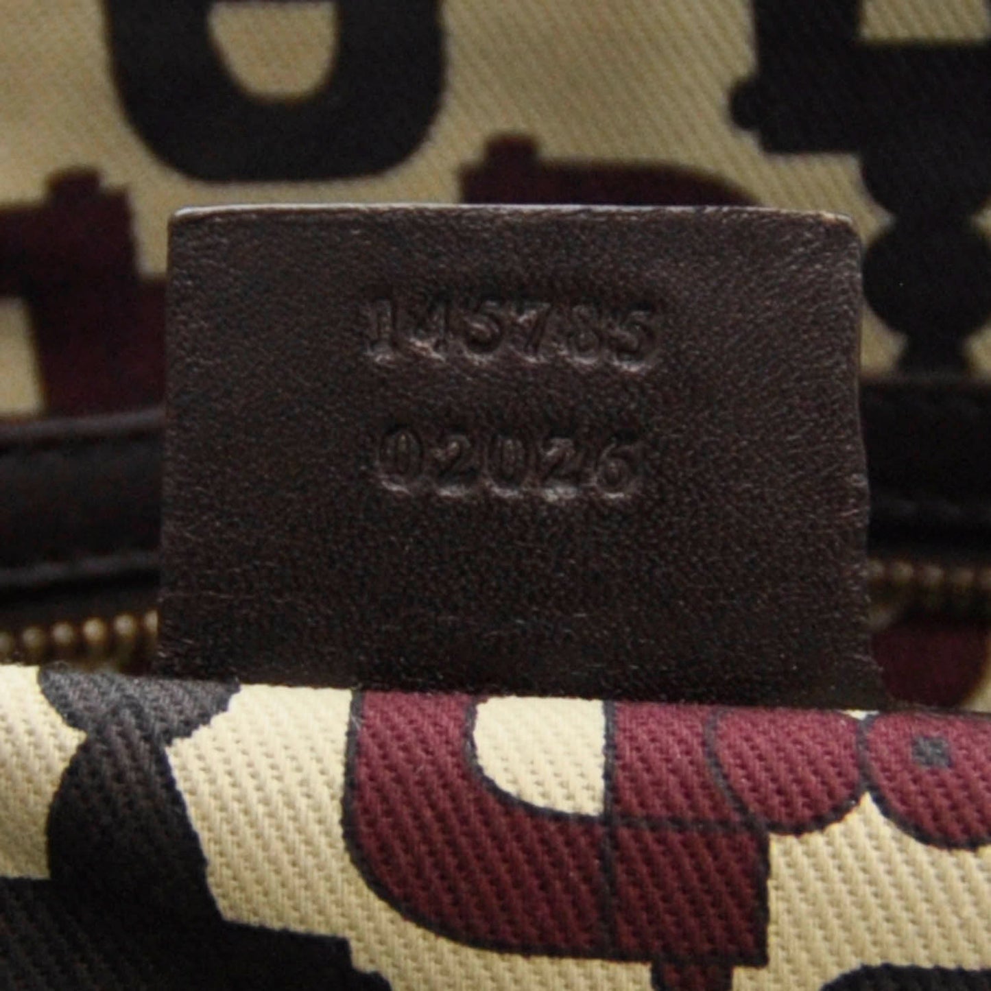 Guccissima Punch Handbag Chocolate Brown