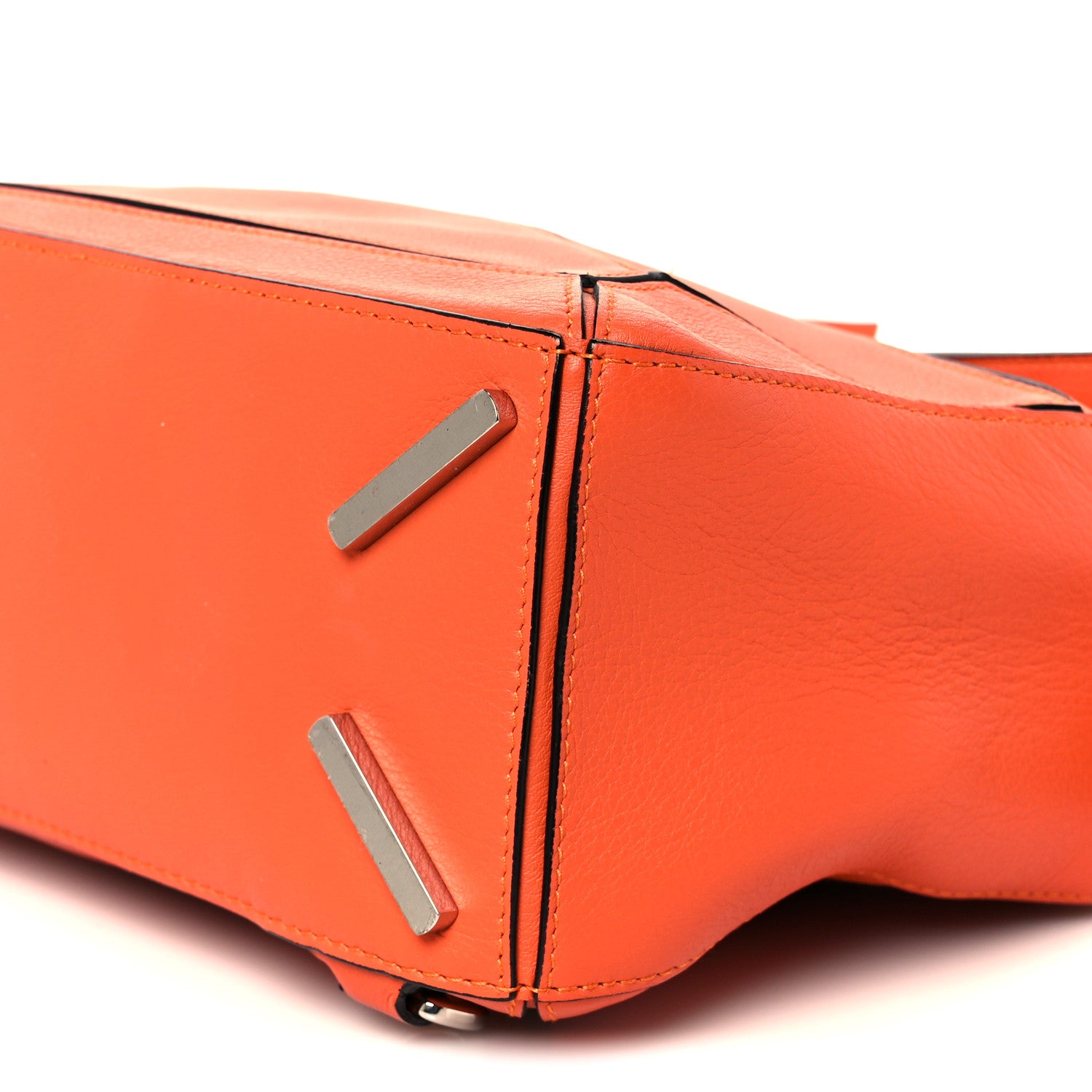 Loewe Calfskin Small Puzzle Bag Orange 1737105 – FASHIONPHILE