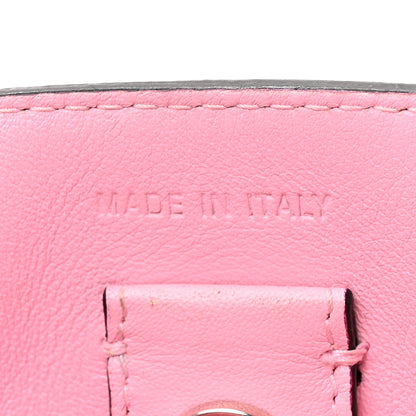 Christian Dior Bullcalf Small Diorissimo Tote Bleu Nosy Rose Tendre 7 of 12