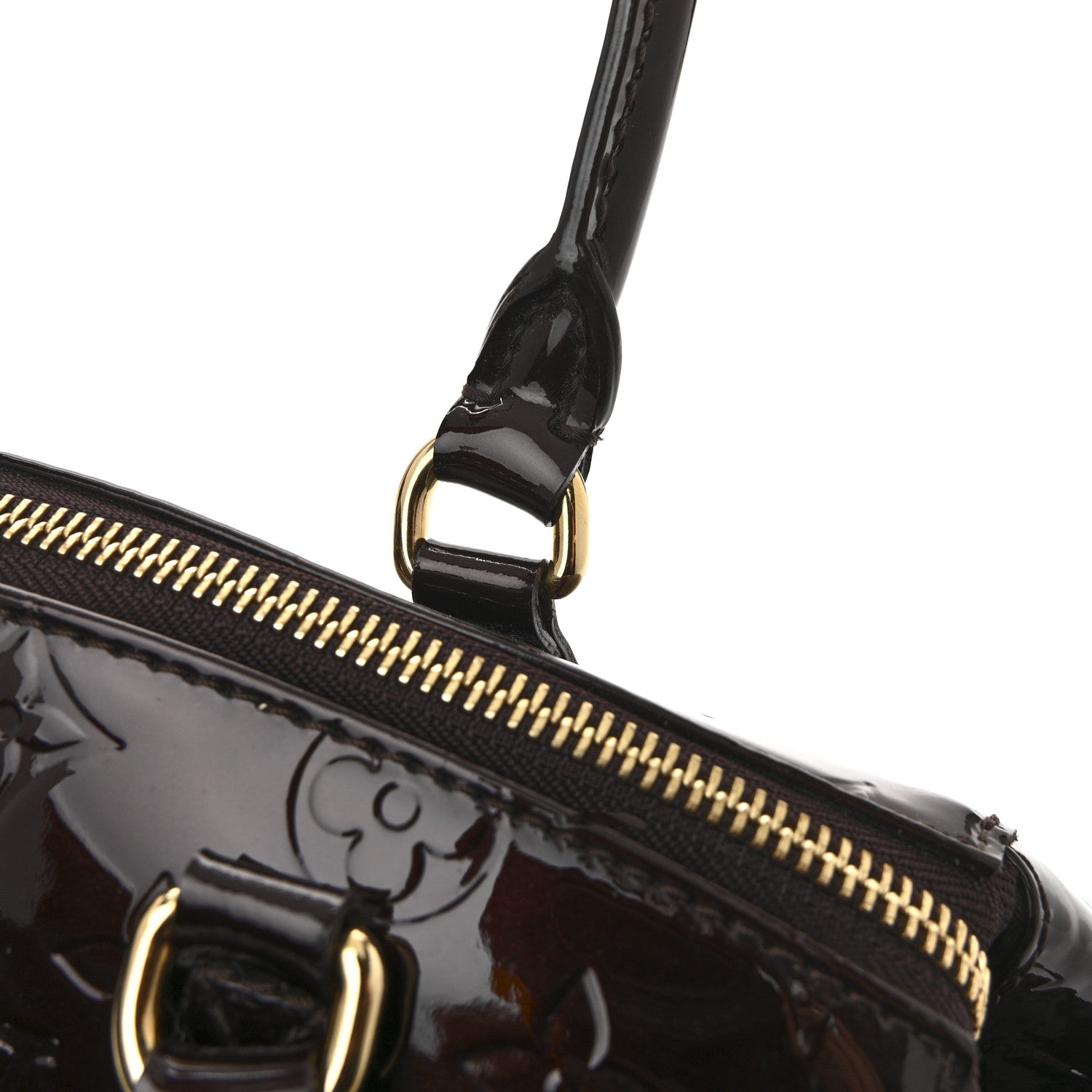 Louis Vuitton Vernis Sherwood PM Amarante 11 of 12