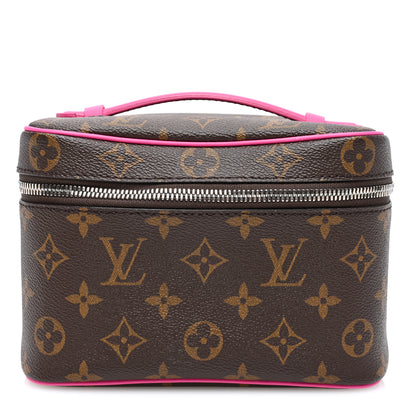 Louis Vuitton Monogram Macassar Nice Mini Fuchsia 1 of 6