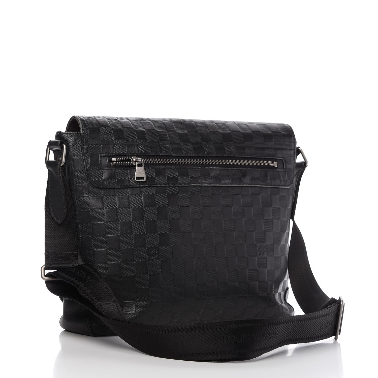 Louis Vuitton Damier Infini District MM Onyx 3 of 13