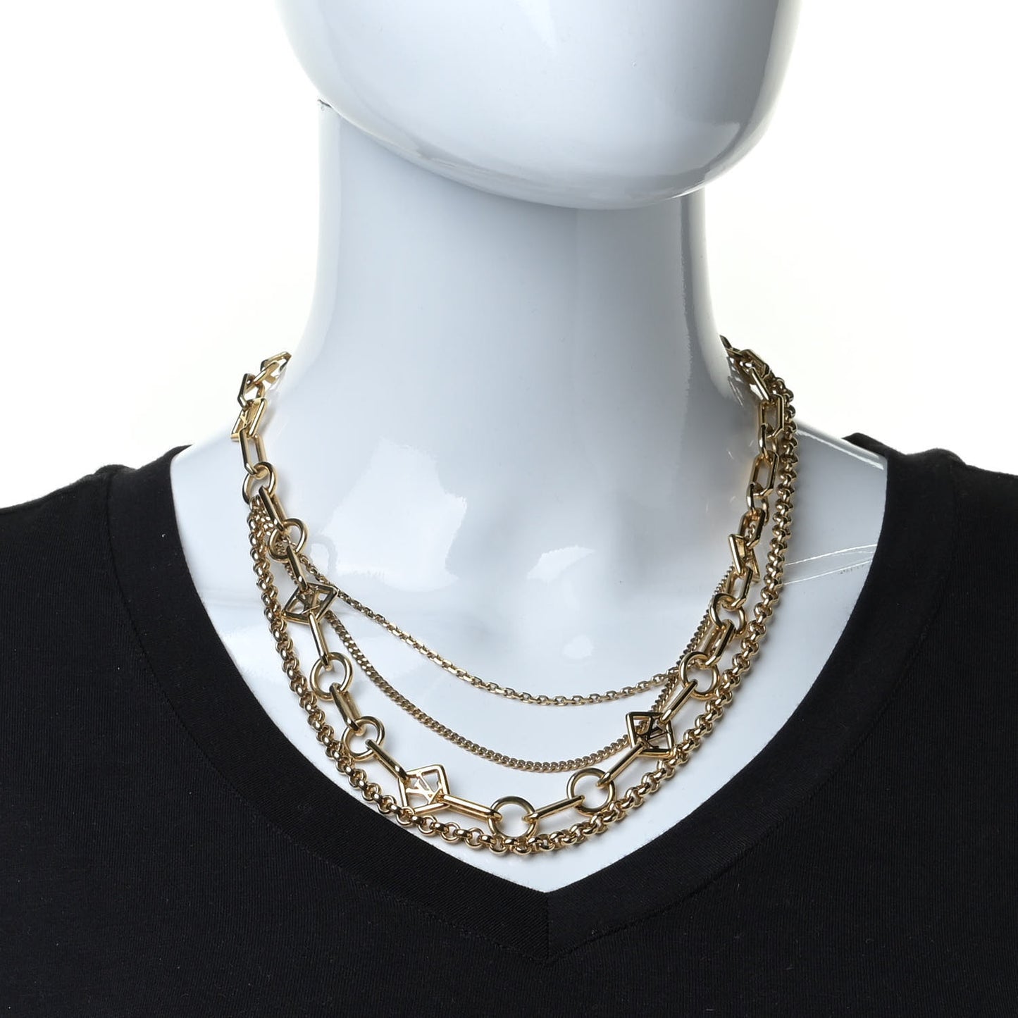 Collier Vegas Chain Necklace Gold
