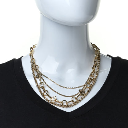 Louis Vuitton Collier Vegas Chain Necklace Gold 5 of 5