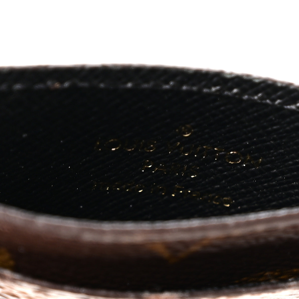 Reverse Monogram Card Holder