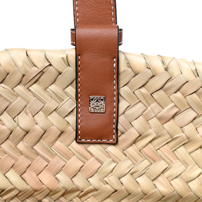 Loewe Raffia Basket Tote Bag Natural Tan 8 of 11