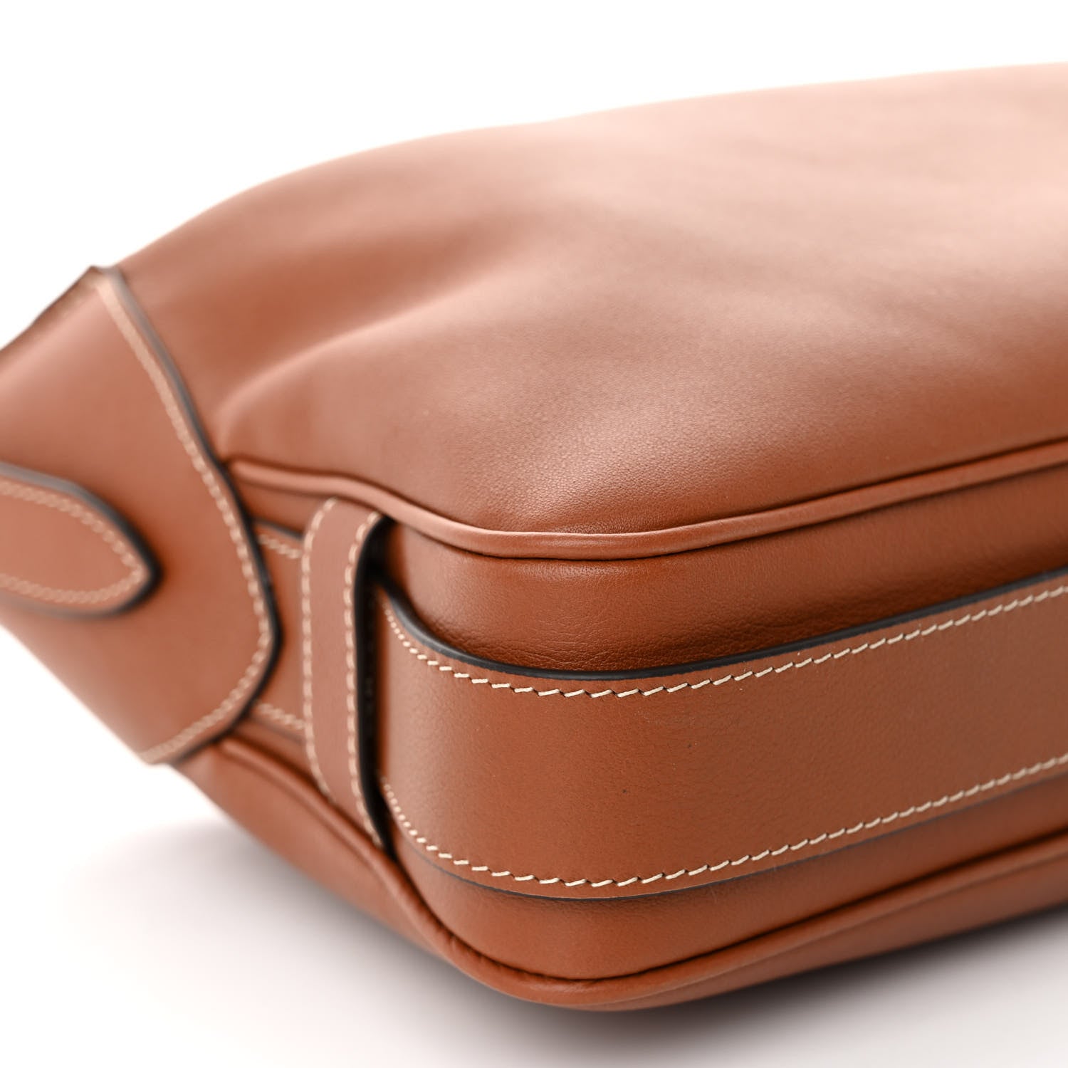 Celine Supple Calfskin Medium Romy Shoulder Bag Tan 8 of 9