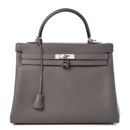 Hermes Togo Kelly Retourne 35 Etain 1 of 40