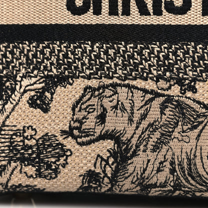 Christian Dior Toile De Jouy Embroidered Medium Lady D-Lite Beige Mullticolor 9 of 9
