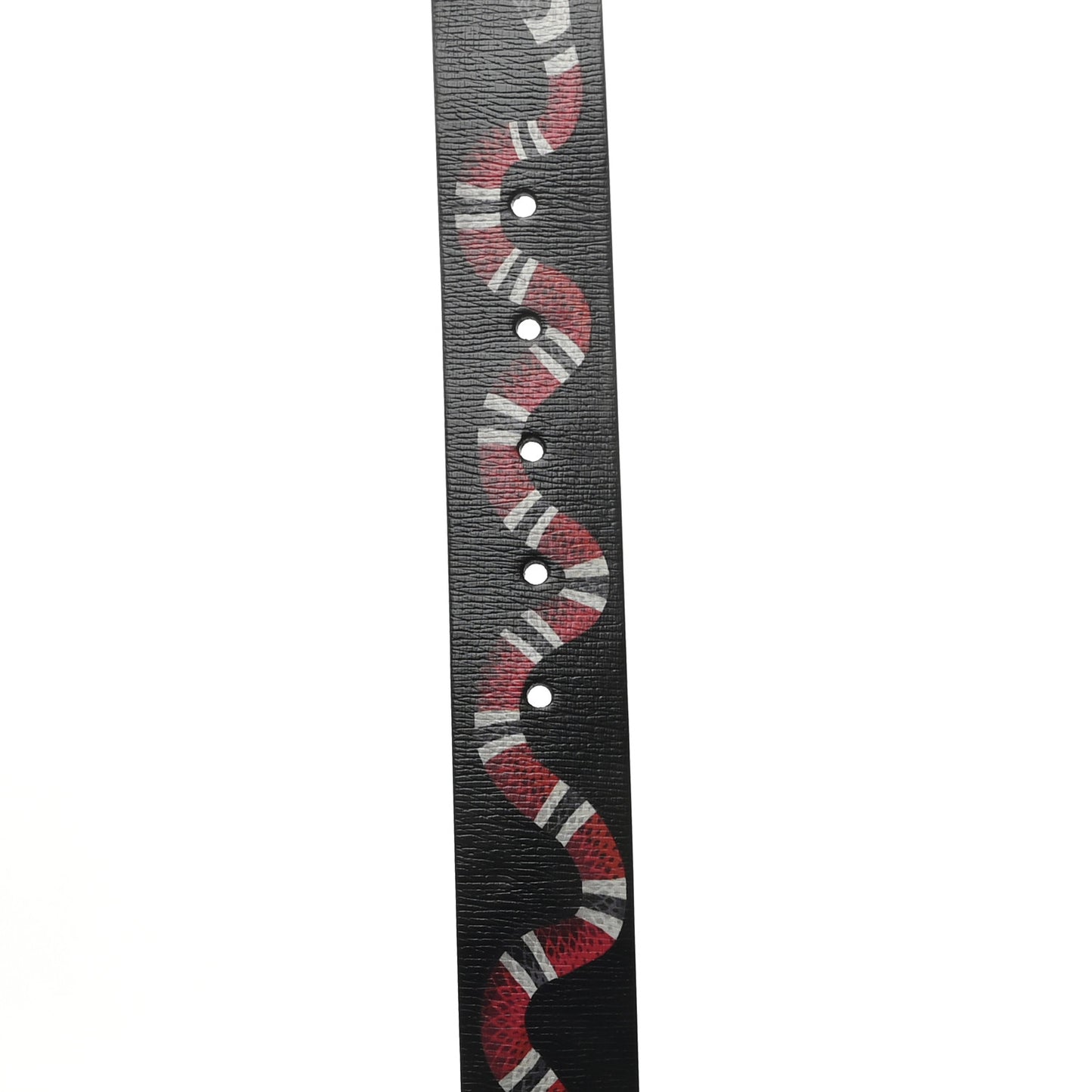Shangai Calfskin Kingsnake 35mm Belt 85 34 Black Multicolor