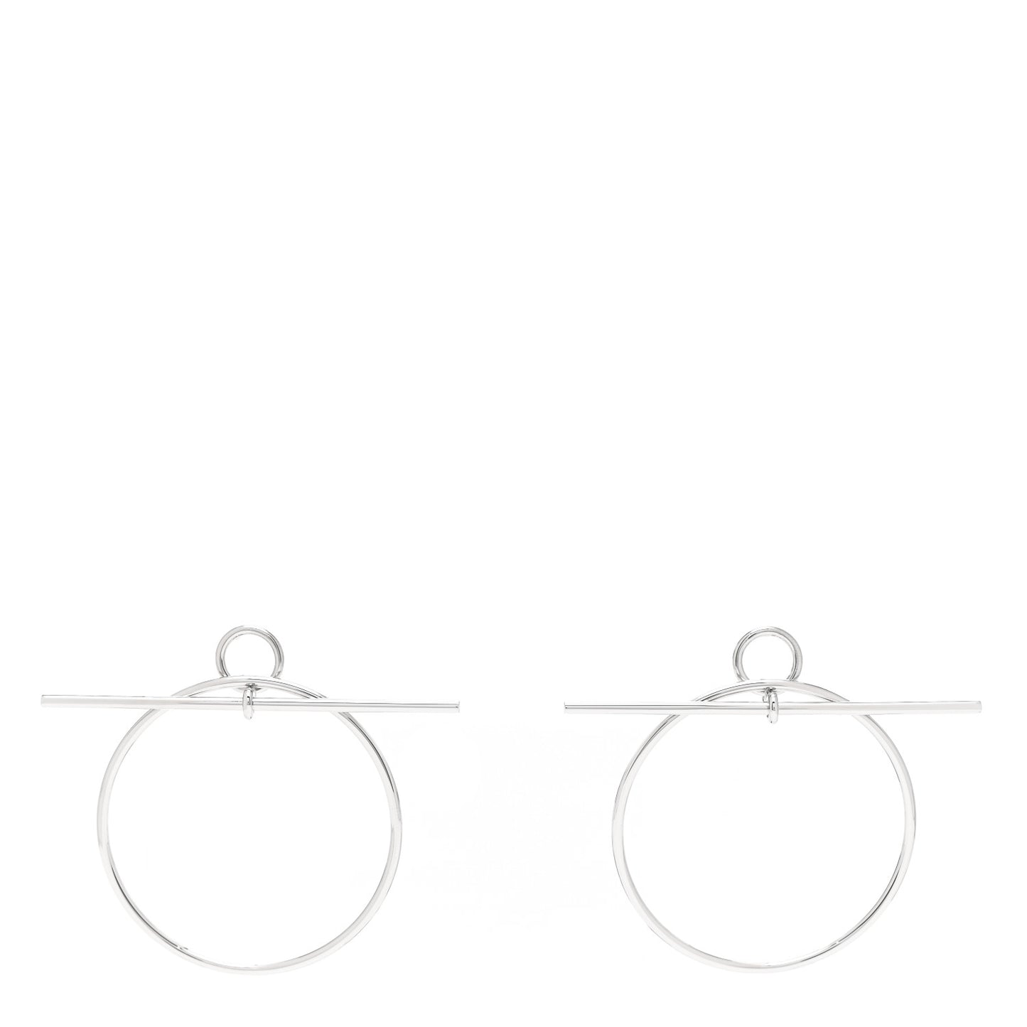 Sterling Silver MM Loop Earrings