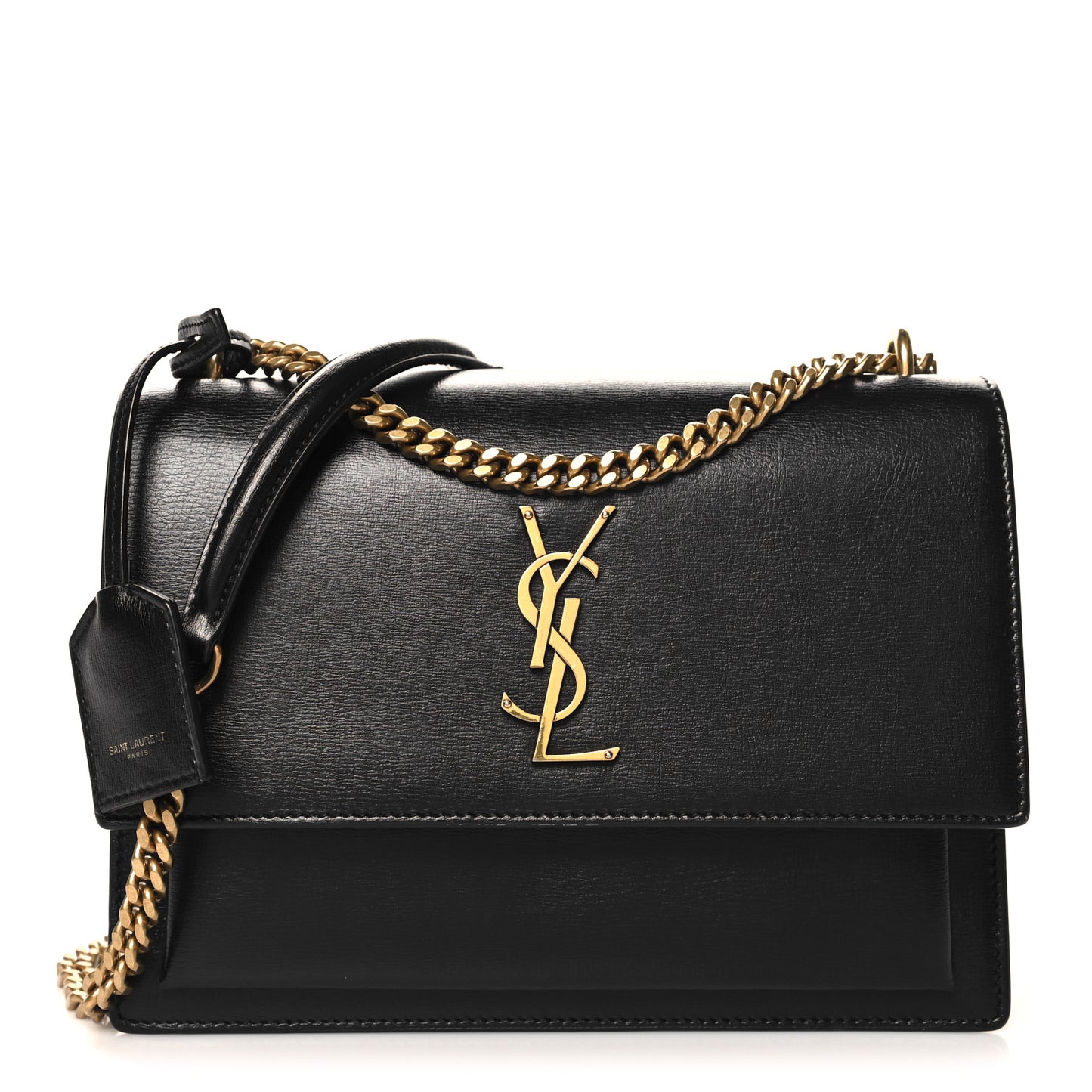 Calfskin Medium Monogram Sunset Black