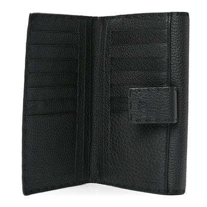 Fendi Cuoio Romano Selleria Peekaboo Continental Wallet Asfalto 8 of 16
