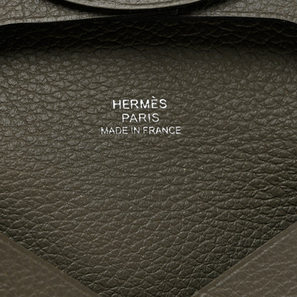 Hermes Evercolor Bastia Coin Purse Gris Meyer 5 of 6