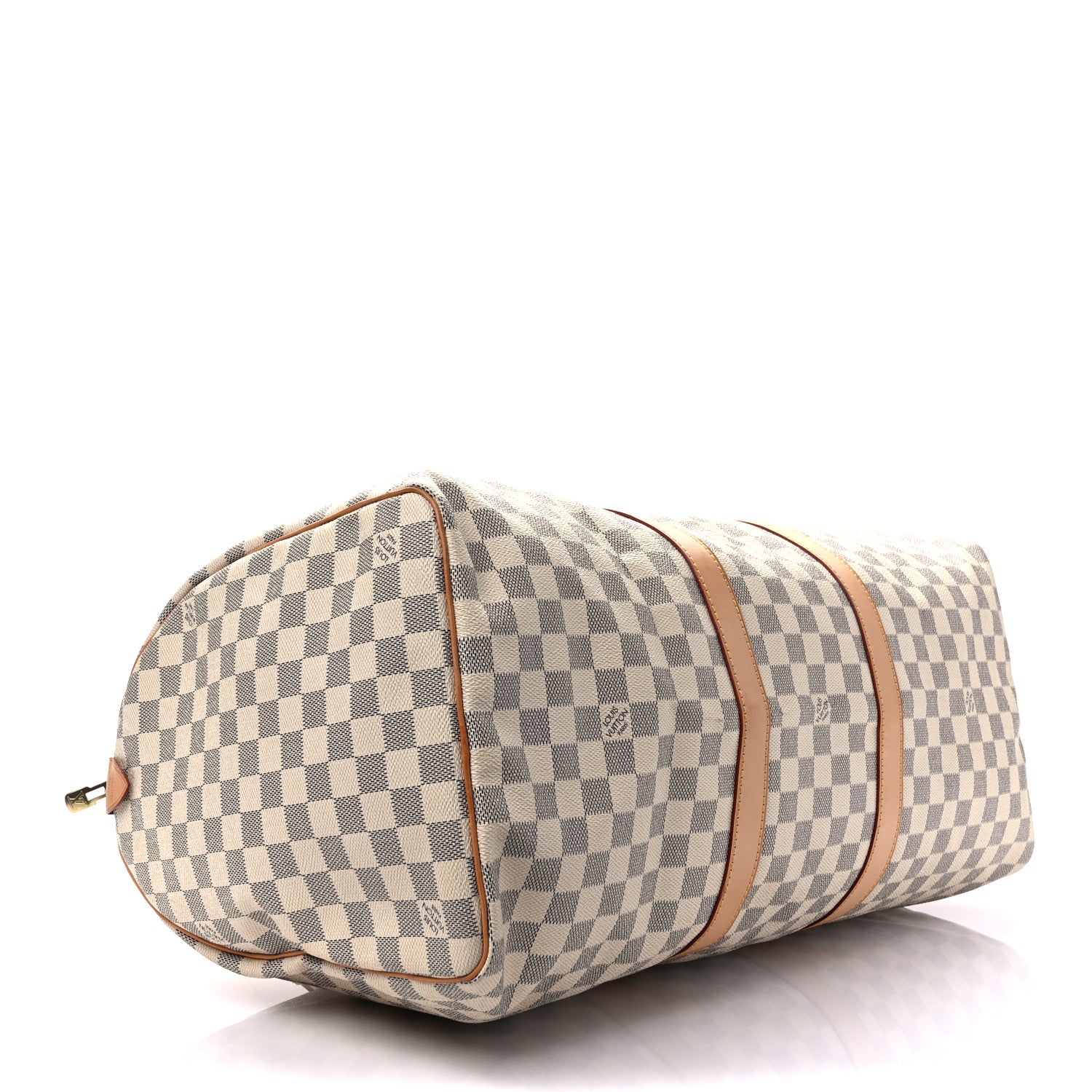 Louis Vuitton Damier Azur Keepall 50 4 of 12