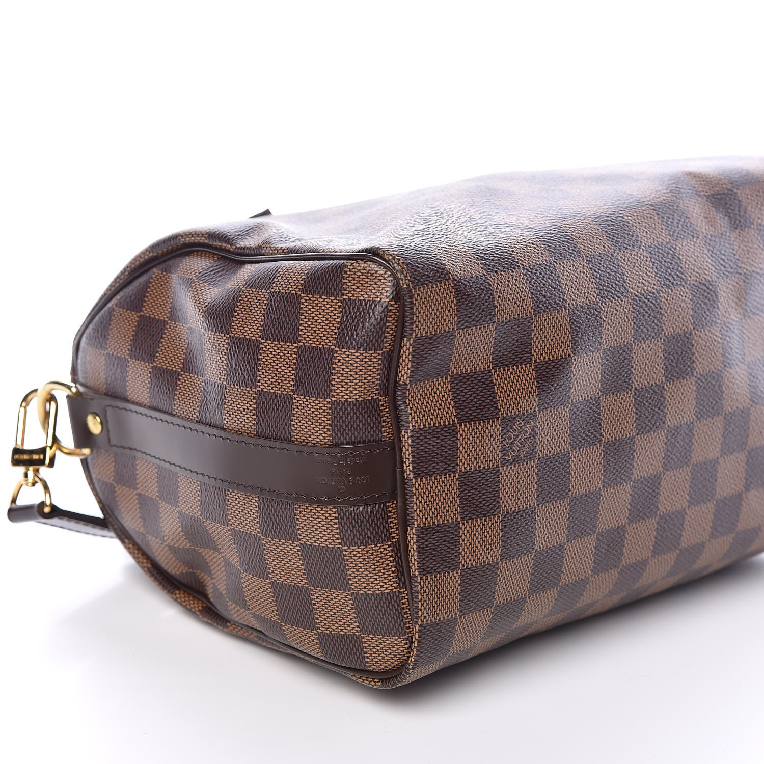 Louis Vuitton Damier Ebene Speedy Bandouliere 25 9 of 10