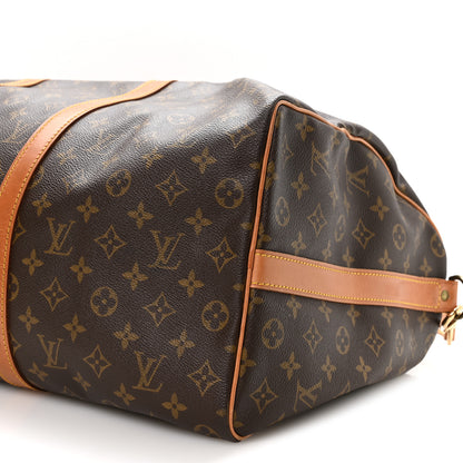 Louis Vuitton Monogram Keepall Bandouliere 50 9 of 9