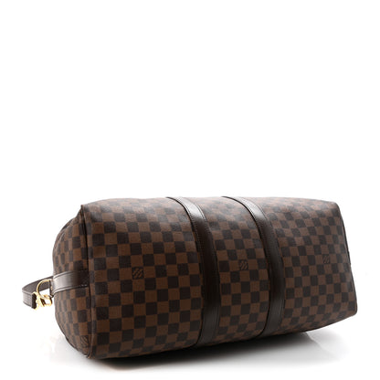 Louis Vuitton Damier Ebene Keepall Bandouliere 45 3 of 9