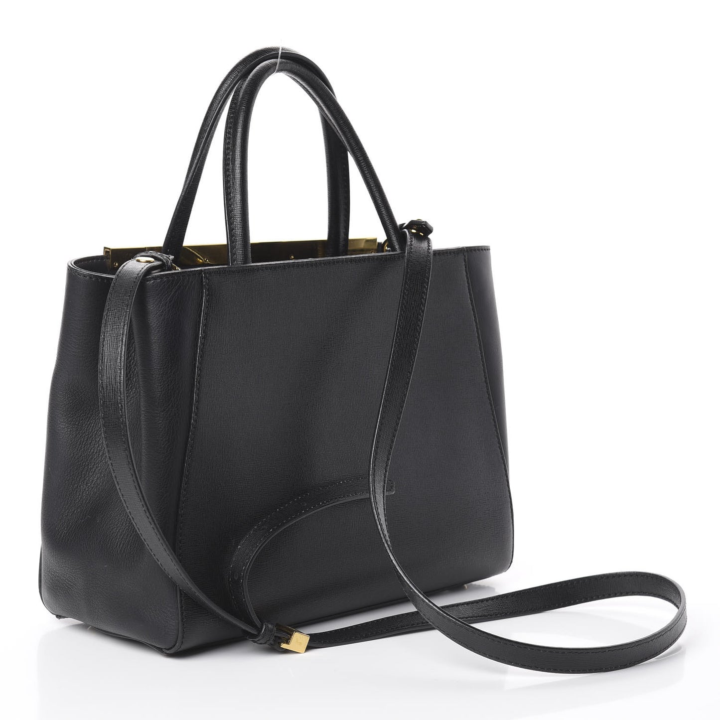 Vitello Elite Petite 2Jours Tote Black