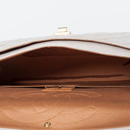 Chanel Leather 2.55 Reissue 227 Flap Blanc Fonce 8 of 9