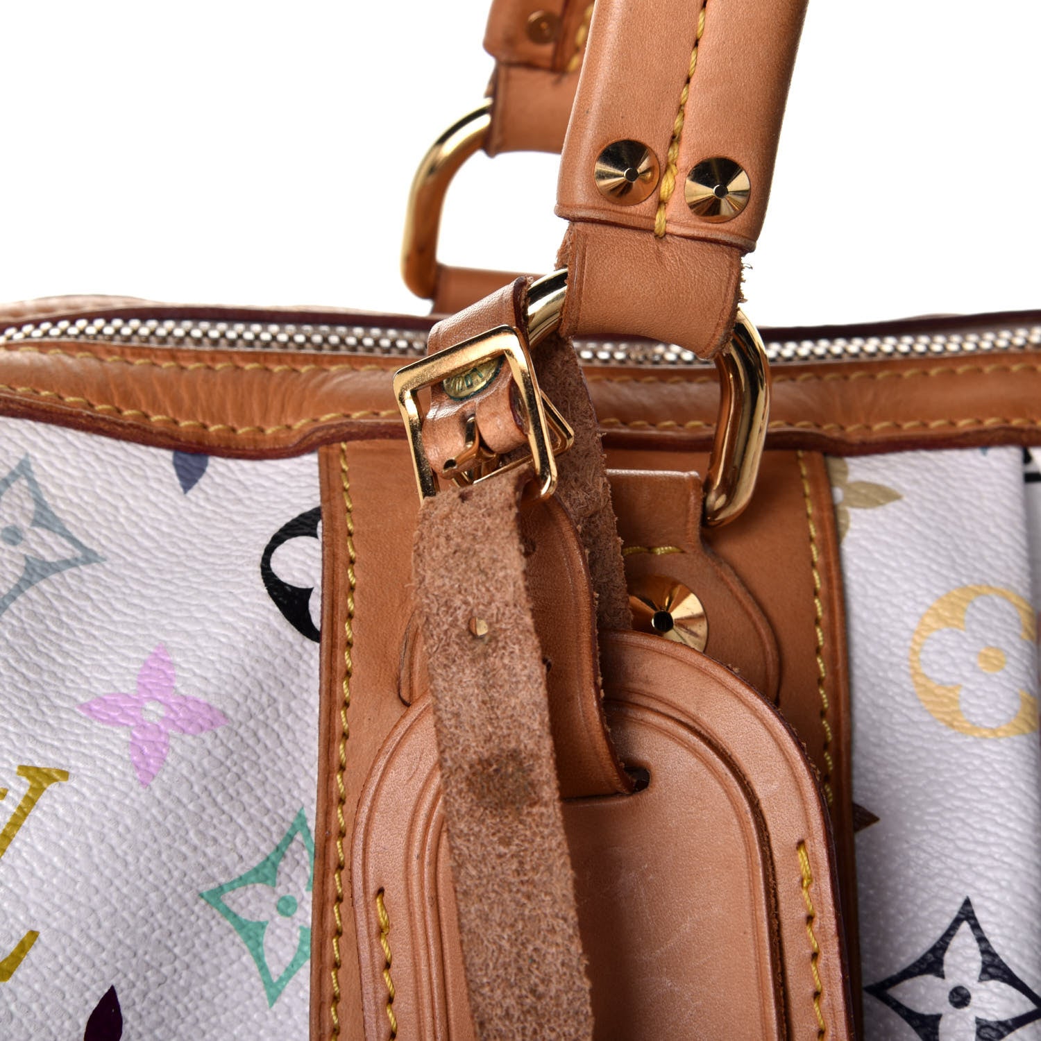 Louis Vuitton Monogram Multicolor Courtney MM White 11 of 11