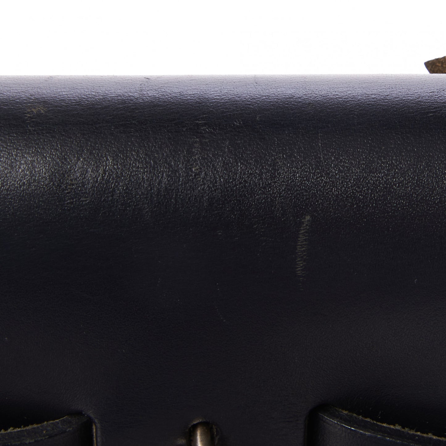 Toile Vache Calfskin Herbag 30 PM Backpack Black