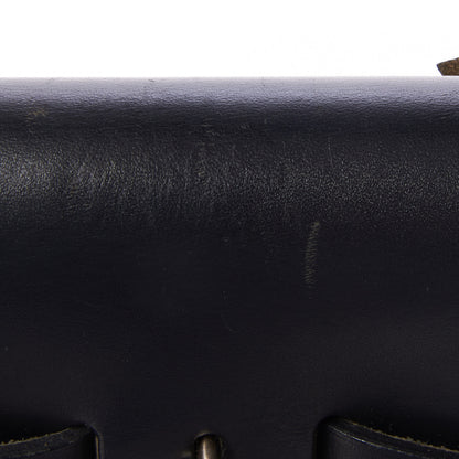 Hermes Toile Vache Calfskin Herbag 30 PM Backpack Black 9 of 10