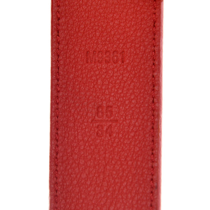 Louis Vuitton Epi 30mm LV Twist Belt 85 34 Coquelicot 4 of 11