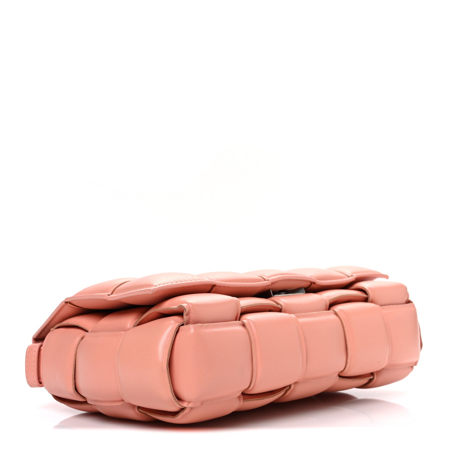 Bottega Veneta Nappa Maxi Intreccio Padded Cassette Crossbody Bag Peachy Peachy 4 of 12