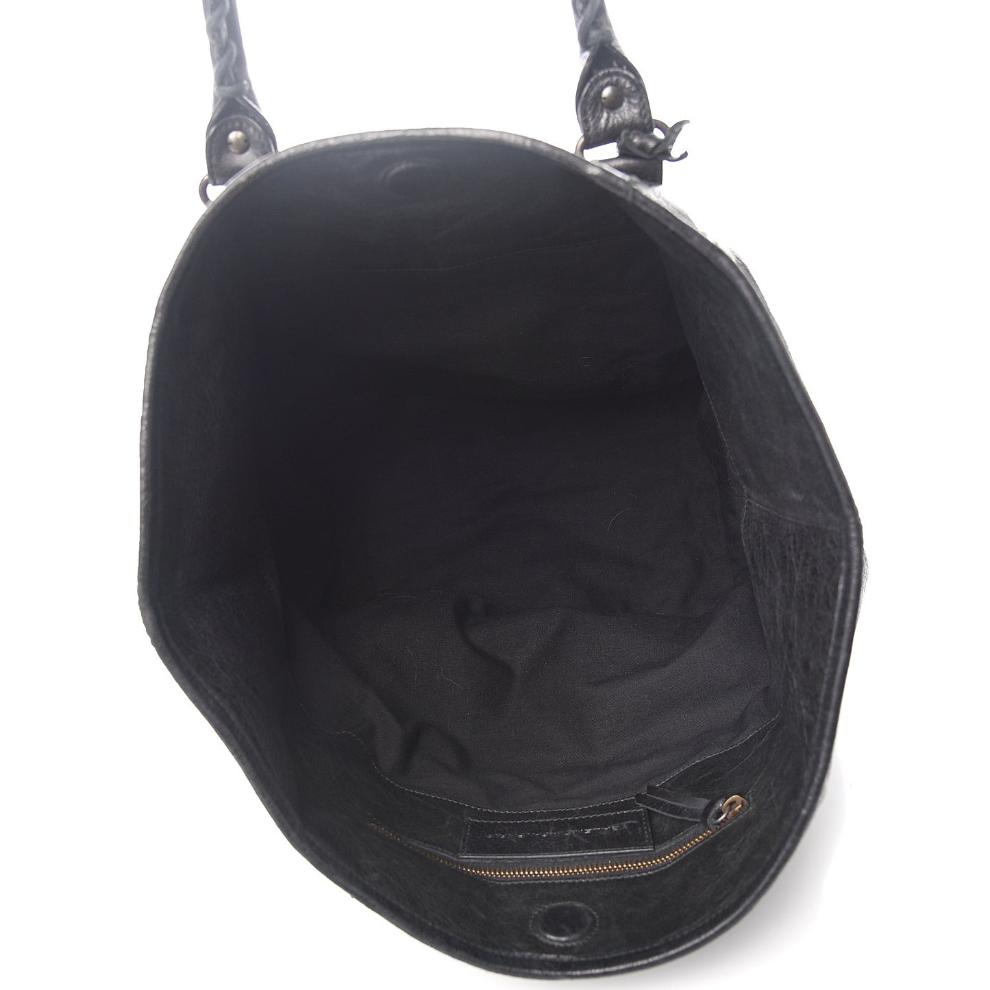 Agneau Classic Hardware S Sunday Tote Black