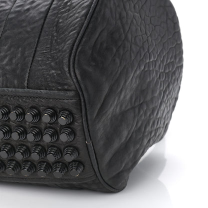 Alexander Wang Pebbled Lambskin Rocco Black Matte Black Hardware 7 of 7