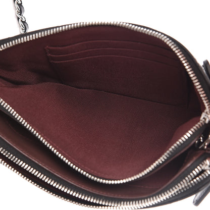 Chanel Lambskin Quilted Small Clutch With Chain Black 7 of 14