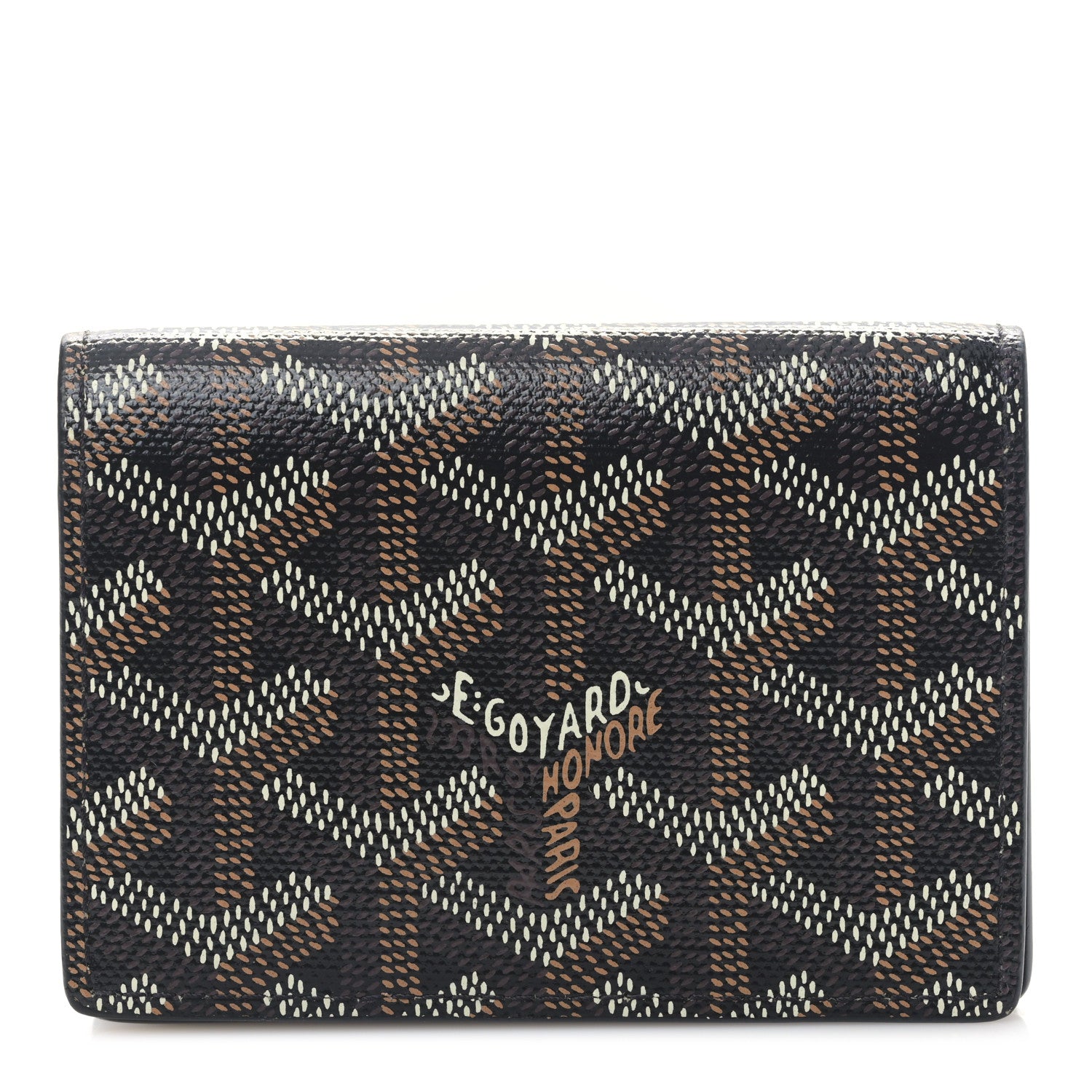 Goyard Goyardine Business Card Holder Black 1 of 8