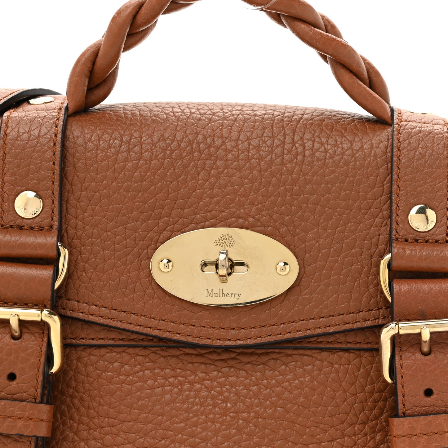 Heavy Grain Mini Alexa Chestnut