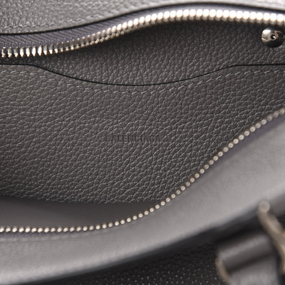 Balenciaga Grained Calfskin Neo Classic Silver Hardware Mini City Dark Grey 8 of 10