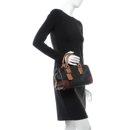 Loewe Calfskin Tri-Color Amazona 28 Bag Black Chestnut 2 of 7