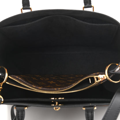 Louis Vuitton Monogram Flower Tote Black 6 of 11