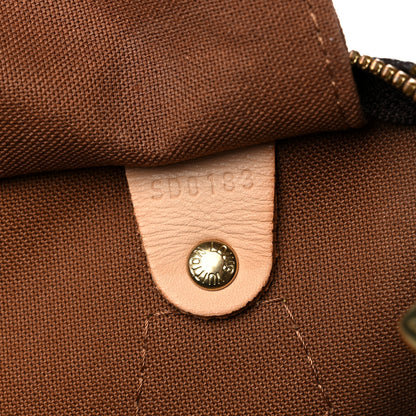 Louis Vuitton Monogram Speedy Bandouliere 30 7 of 21